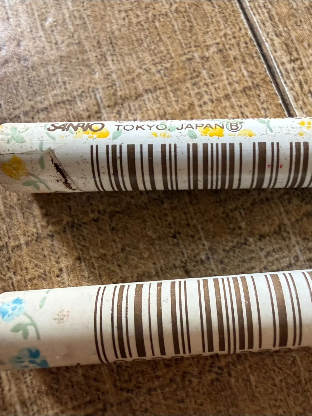 Vintage 90s Sanrio Pencil Lot of 7 Marron Cream Holly’s Bear Hello Kitty Keroppi